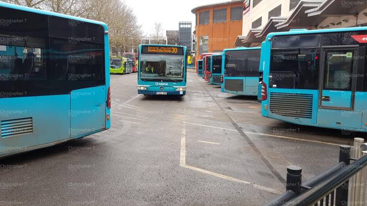Image of Arriva Beds and Bucks vehicle 3025. Taken by Christopher T at 11.36.34 on 2022.02.14